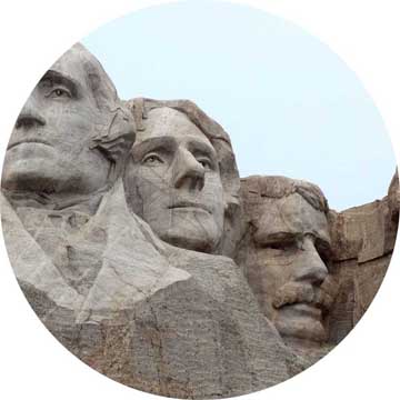 Mount Rushmore Präsidenten